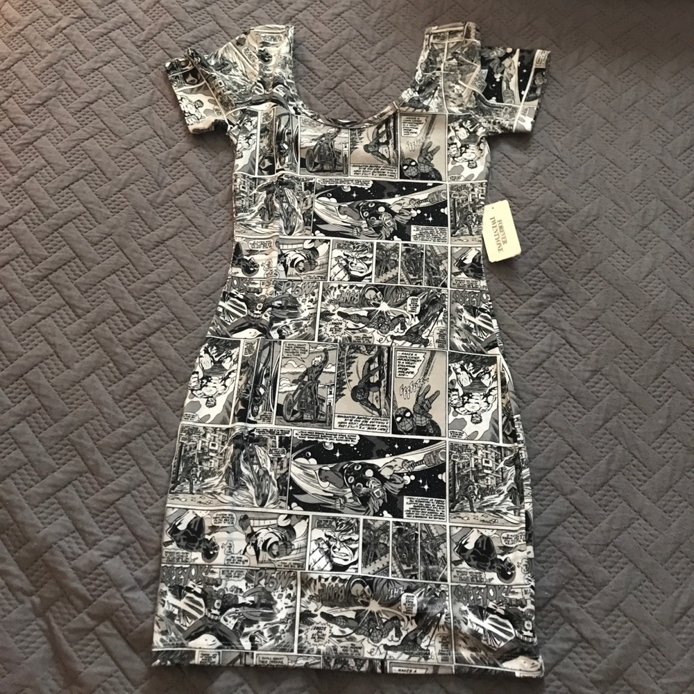 BRAND NEW comic inspired dress.